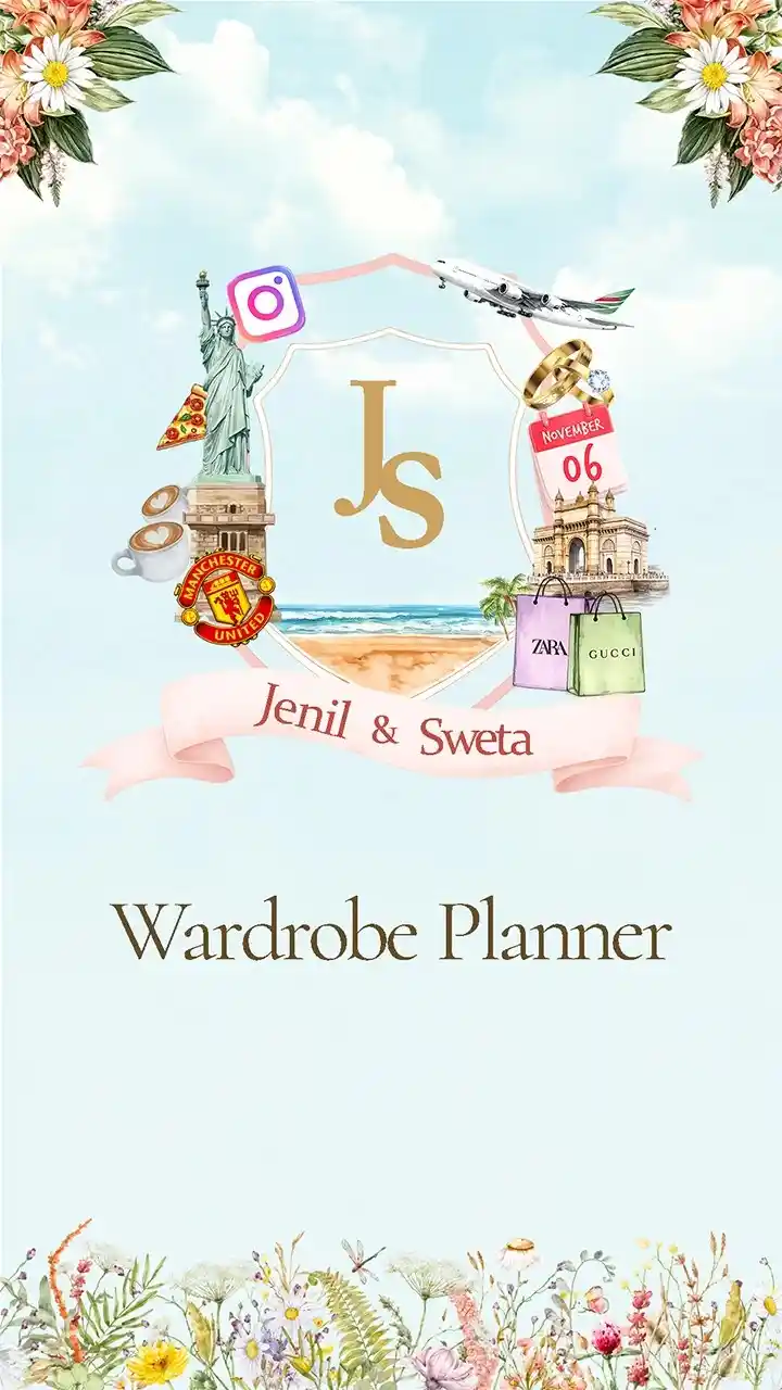 Wardrobe Planner Invitation Video for Wedding Guests