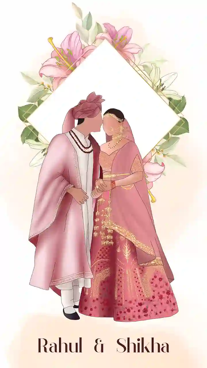 Wedding Invitation Video Simple Elegant Wedding Theme