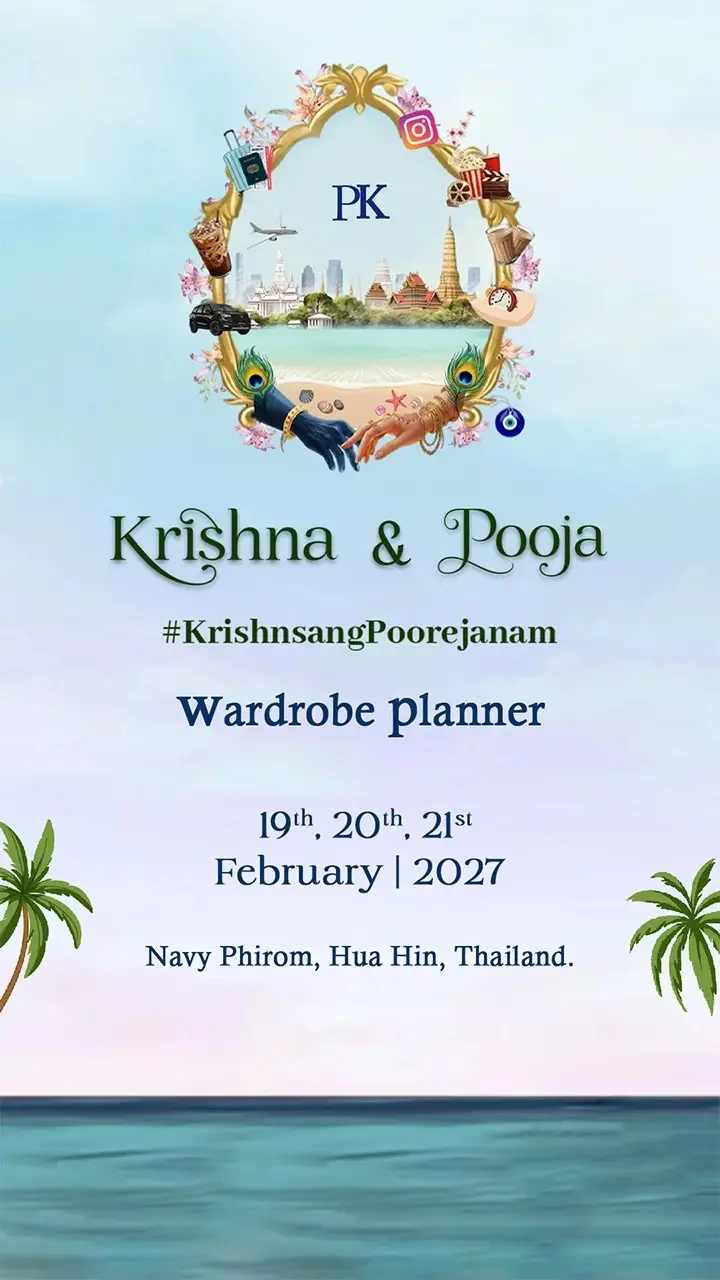 Wardrobe Planner Video for Every Wedding Celebration