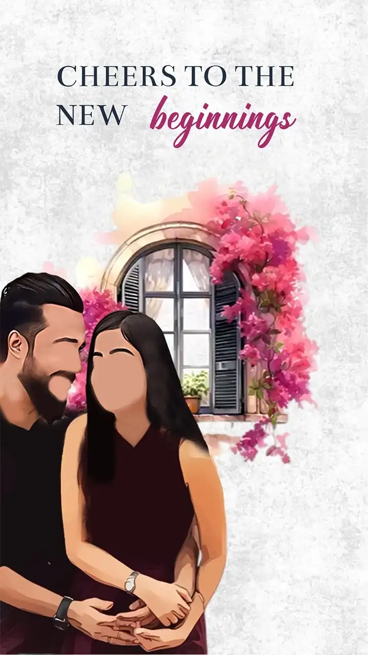Save the Date Video for Elegant Floral Wedding Invites
