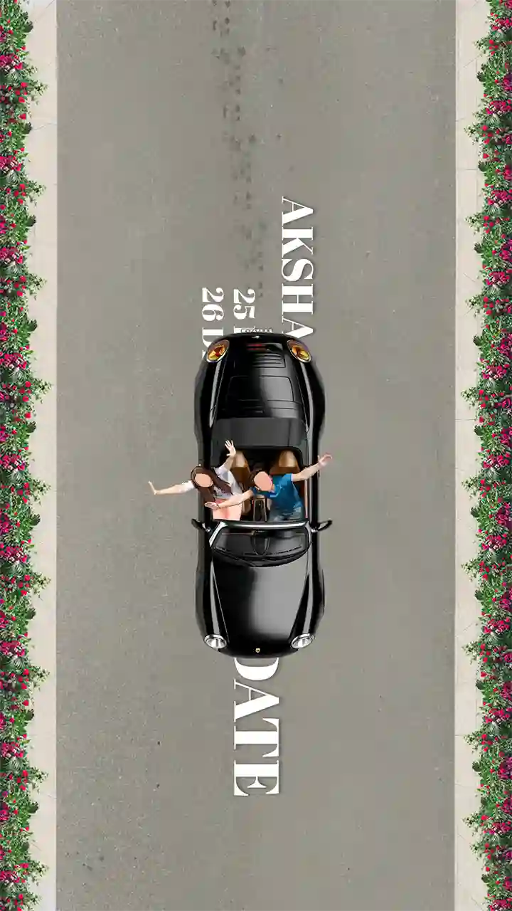 Create Wedding Date Announcement Video Online Easily