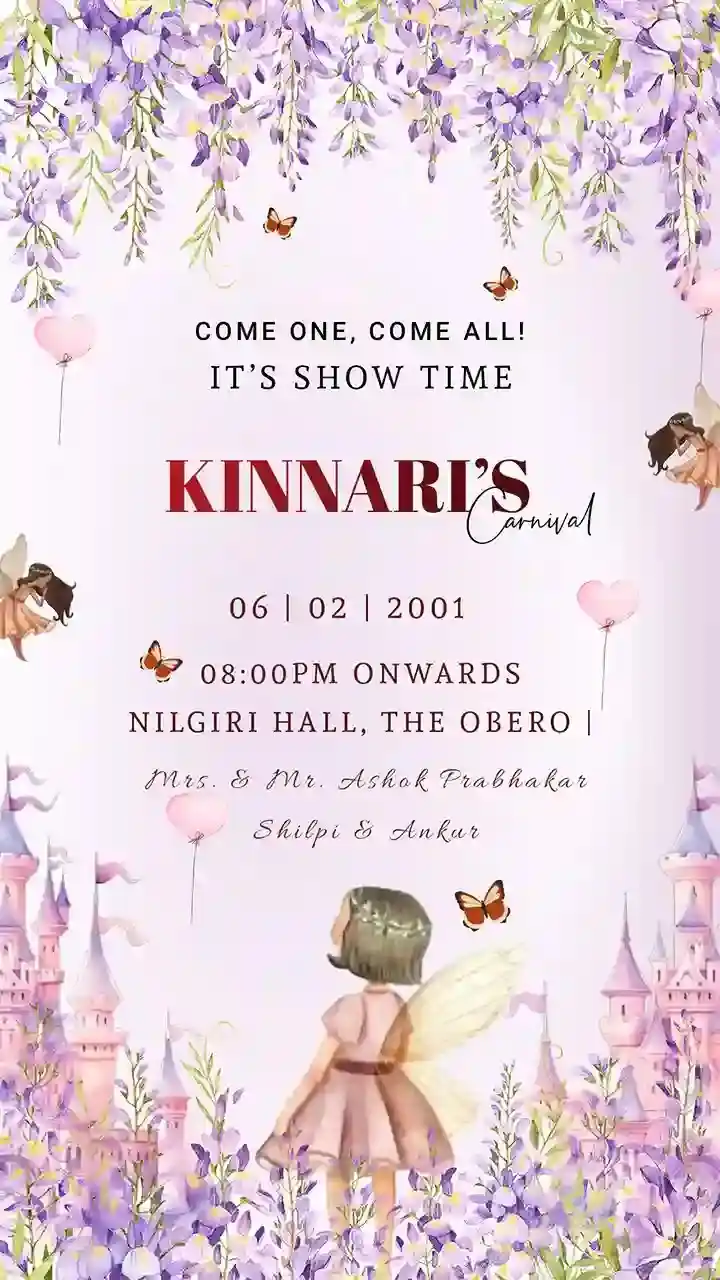 Birthday Party Invitation Video HD Download for Celebration