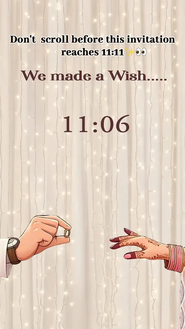 Engagement Invitation Video with Customizable Templates