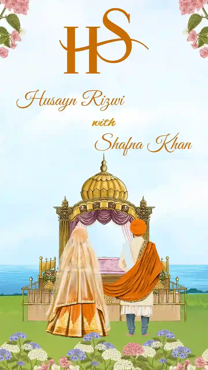 Beautiful Punjabi Wedding Invitation Video for Couples HD