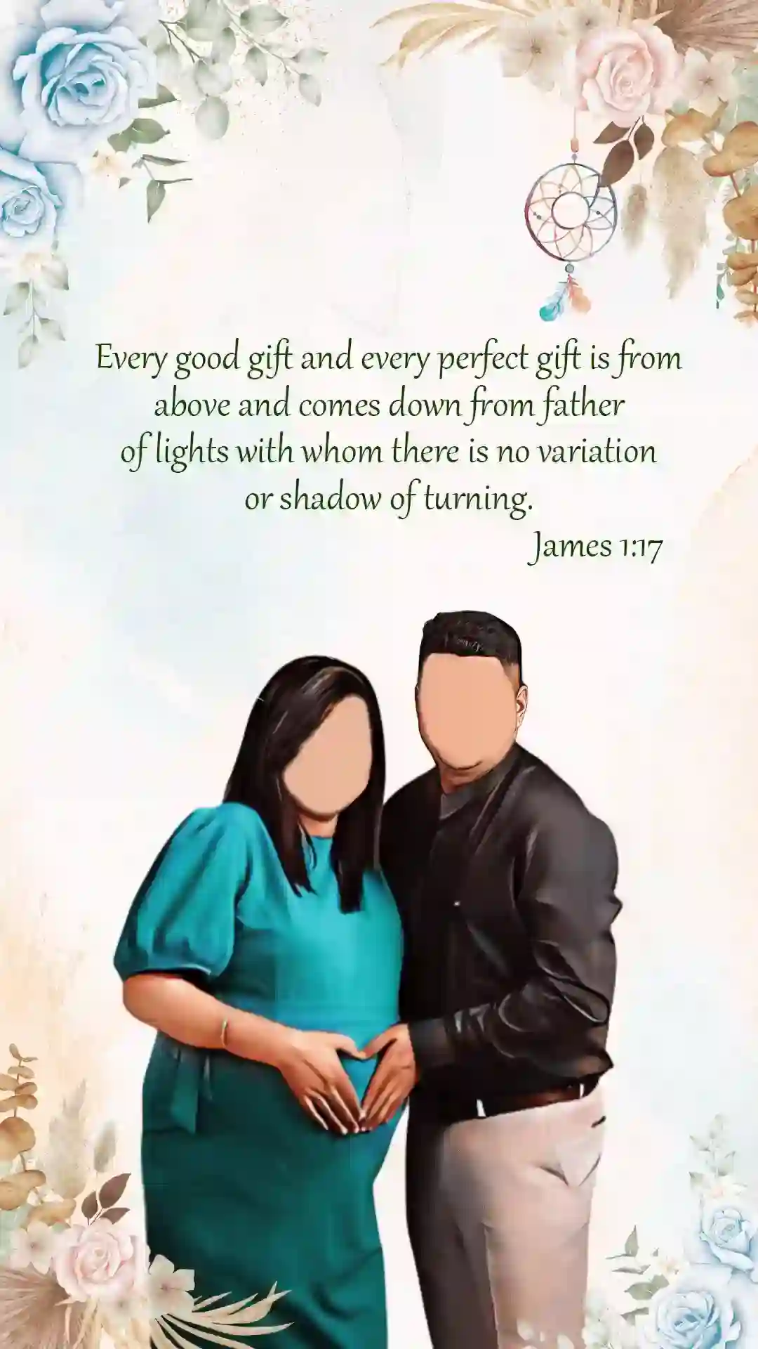 Baby Announcement Video with Dreamy Baby Reveal Theme