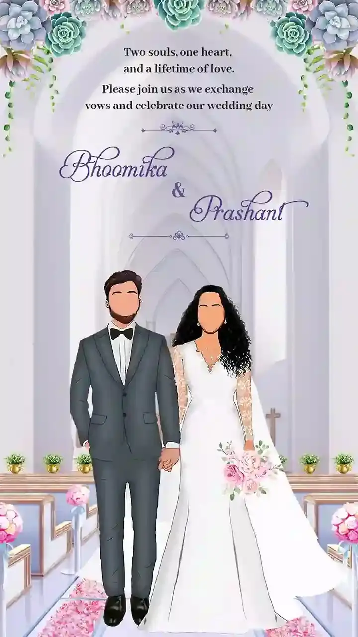 Christian Wedding Invitation Video Download HD Templates