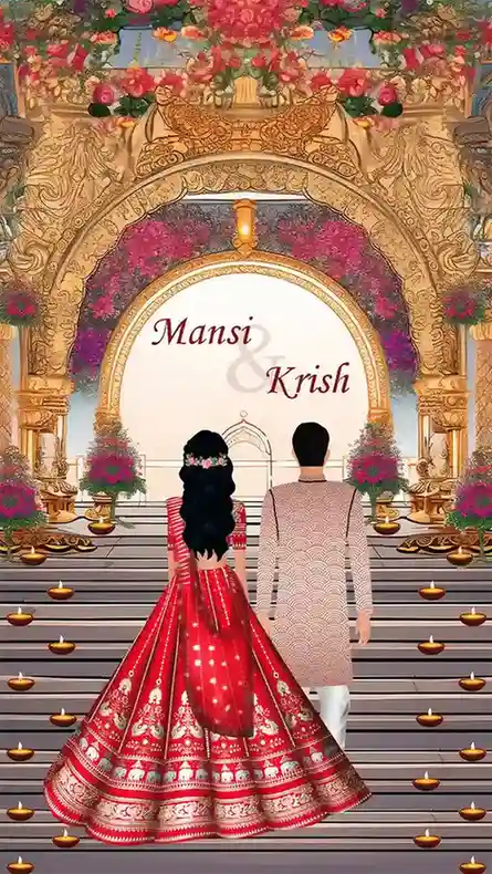 Wedding Invitation Video Royal Diya Wedding Theme