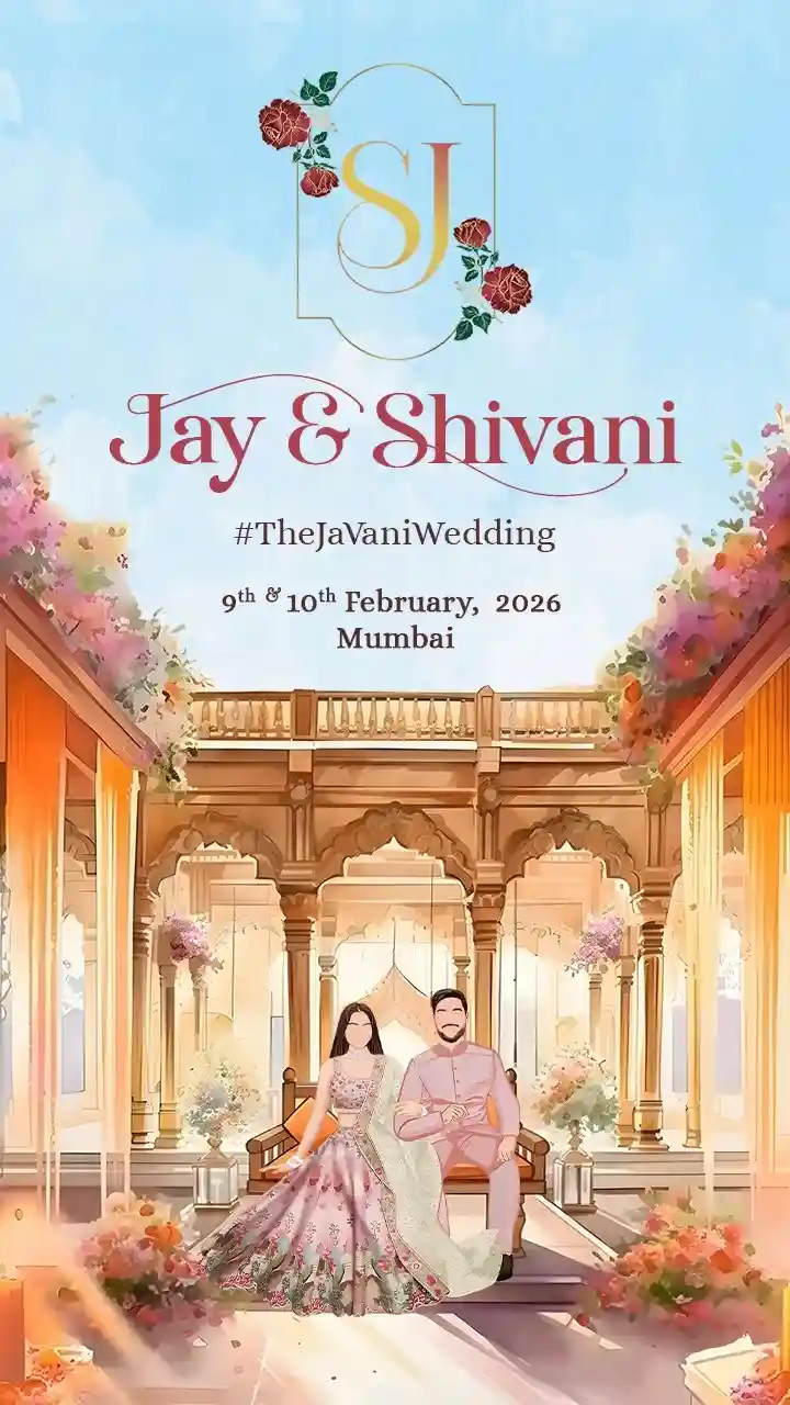 Modern Wedding Invitation Video for Happy Celebrations