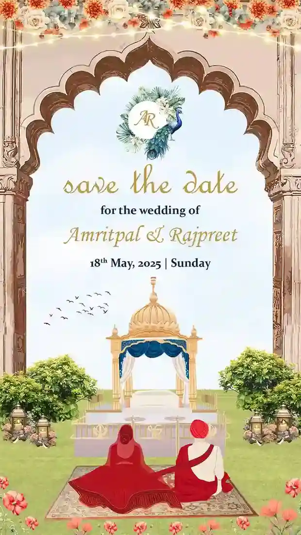 Wedding Save The Date Invitation Video Download