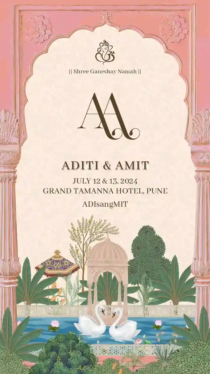 Custom Wedding Invitation Video for Memorable Weddings