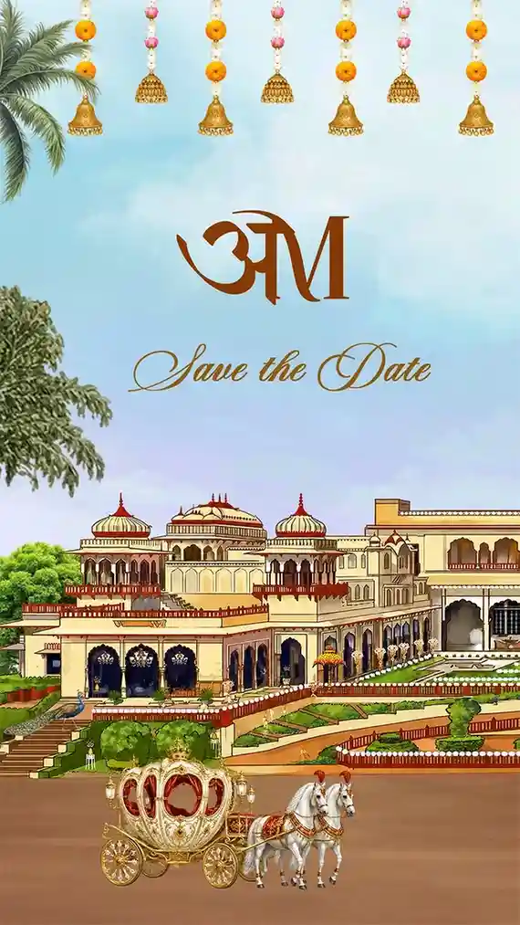 Save the Date Invitation Video Online for a Special Wedding