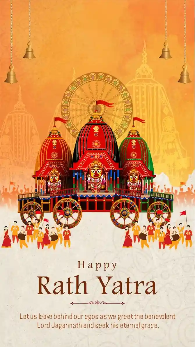 Jagannath Rath Yatra Invitation Video Editable Template