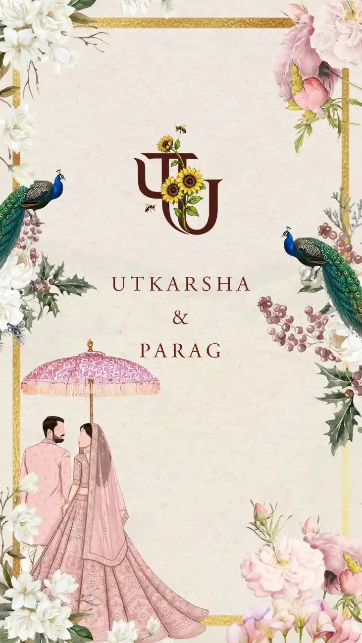 Wedding Invitation Video Download with Traditional Style