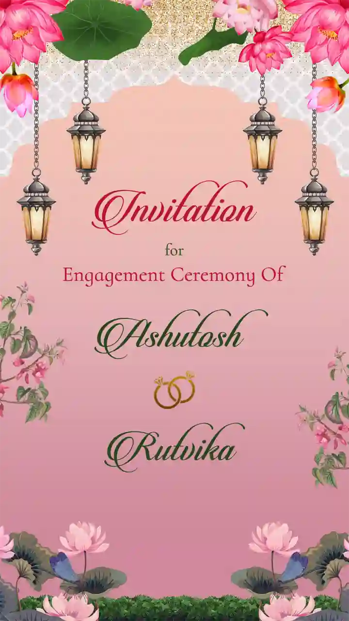 Animated Engagement Invitation Video Ideas for Couples