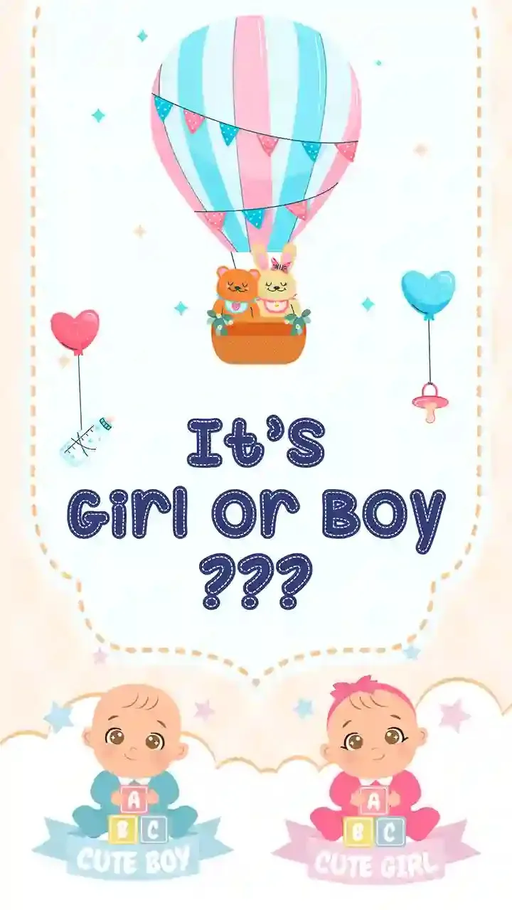 Baby Shower Invitation Video Colorful Design Online Download