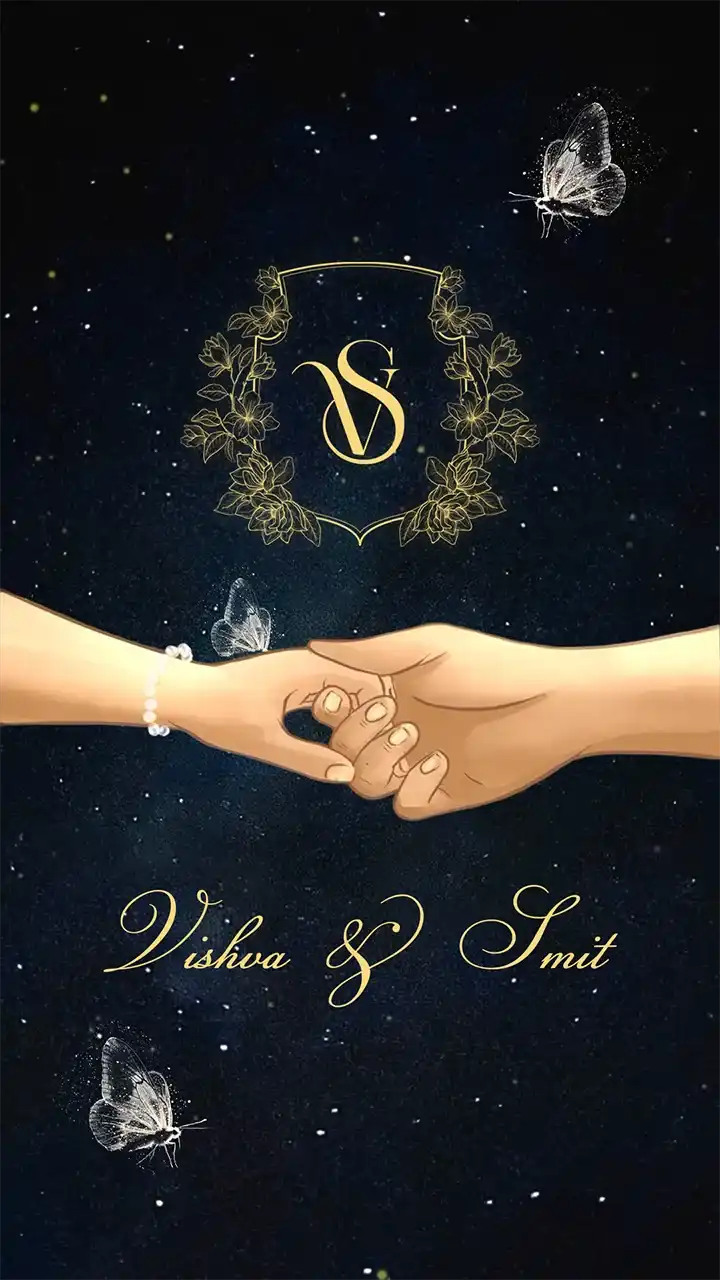Unique Engagement Anniversary Invitation Video Template