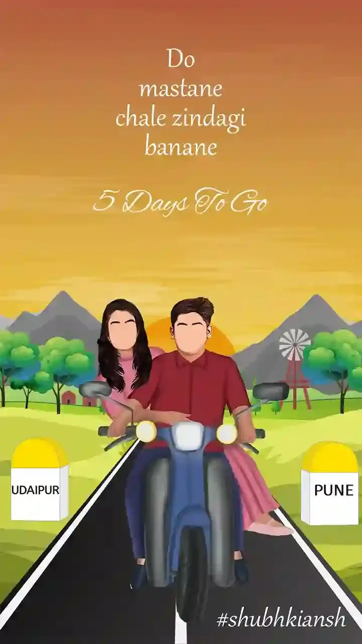 Unique Online Save The Date Invitation Video for Wedding