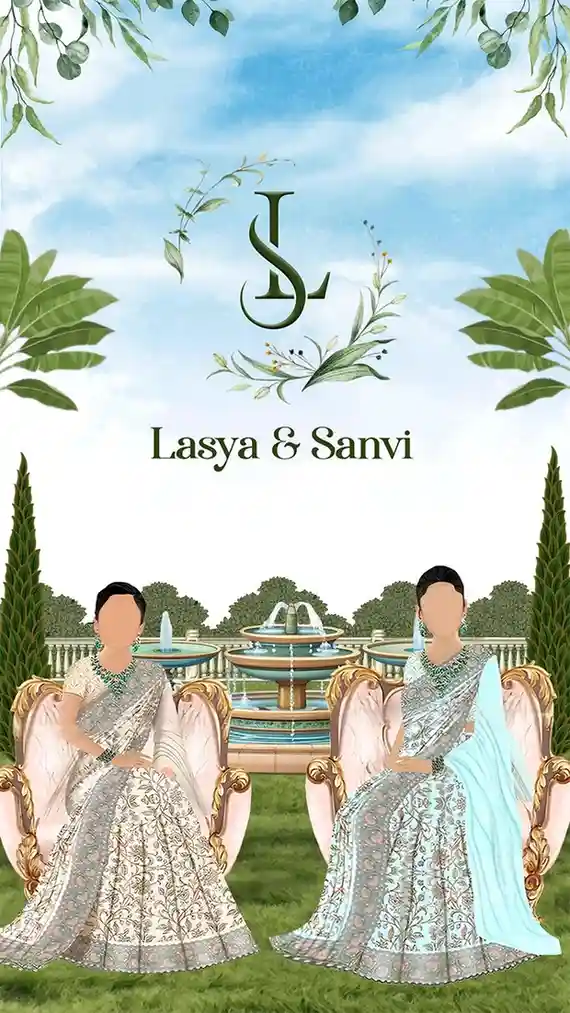 Half Saree Ceremony Invitation Video for Every Tradition
