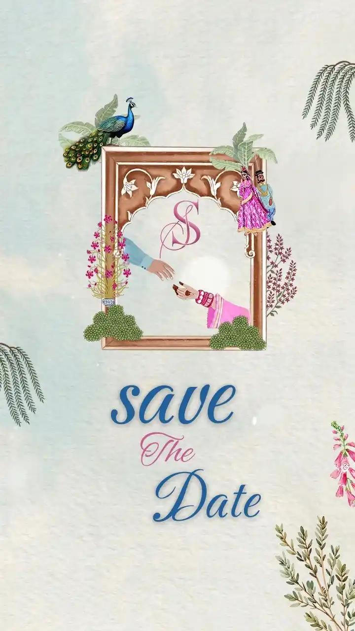 Save the Date Video for Elegant Wedding Celebration