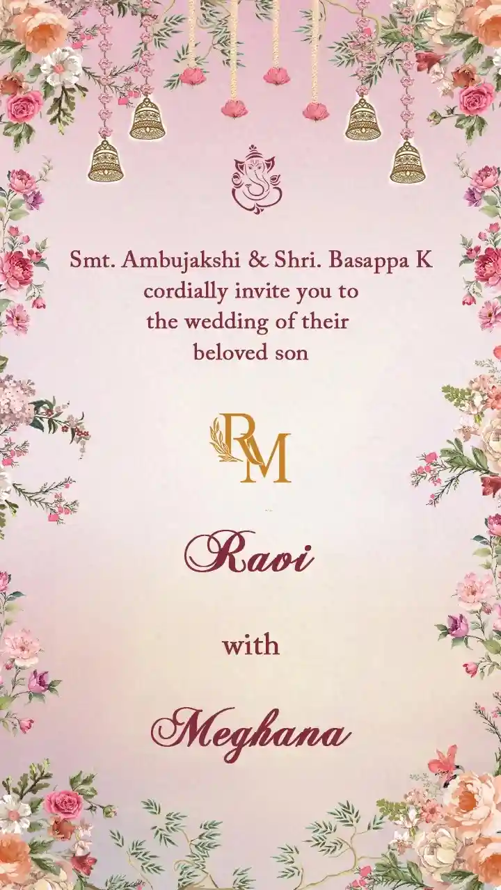 Wedding Invitation Video for Royal Wedding Celebrations