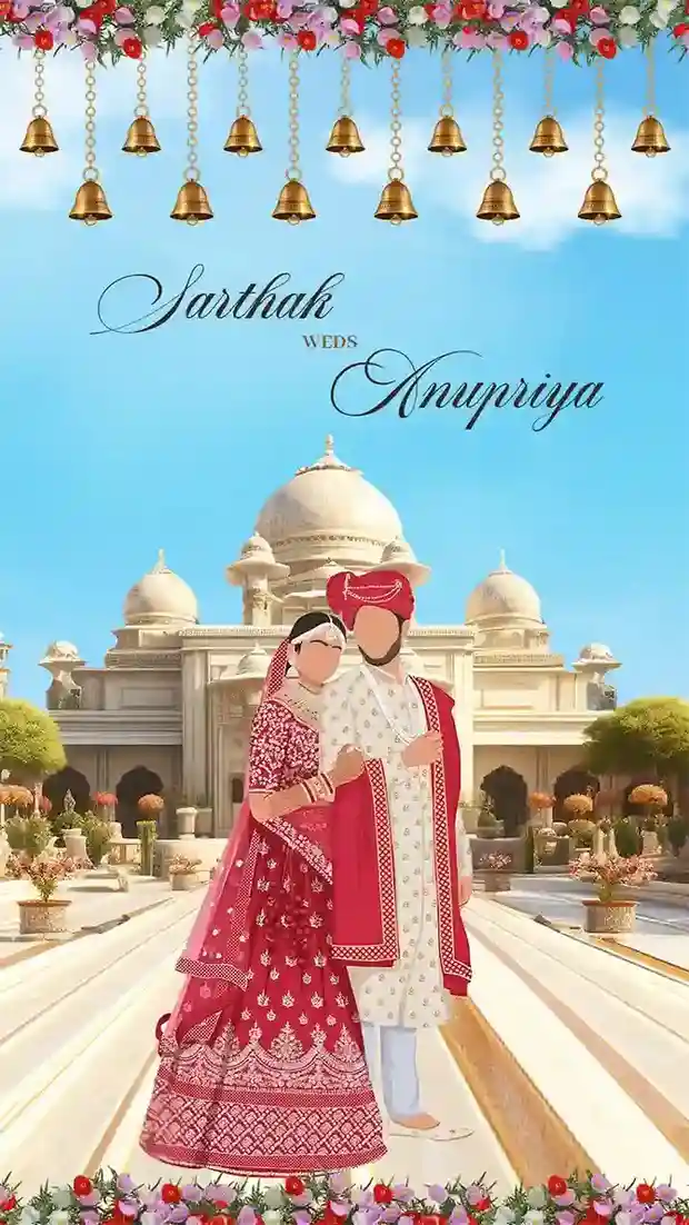 Wedding Invitation Video Grand Heritage Wedding Theme