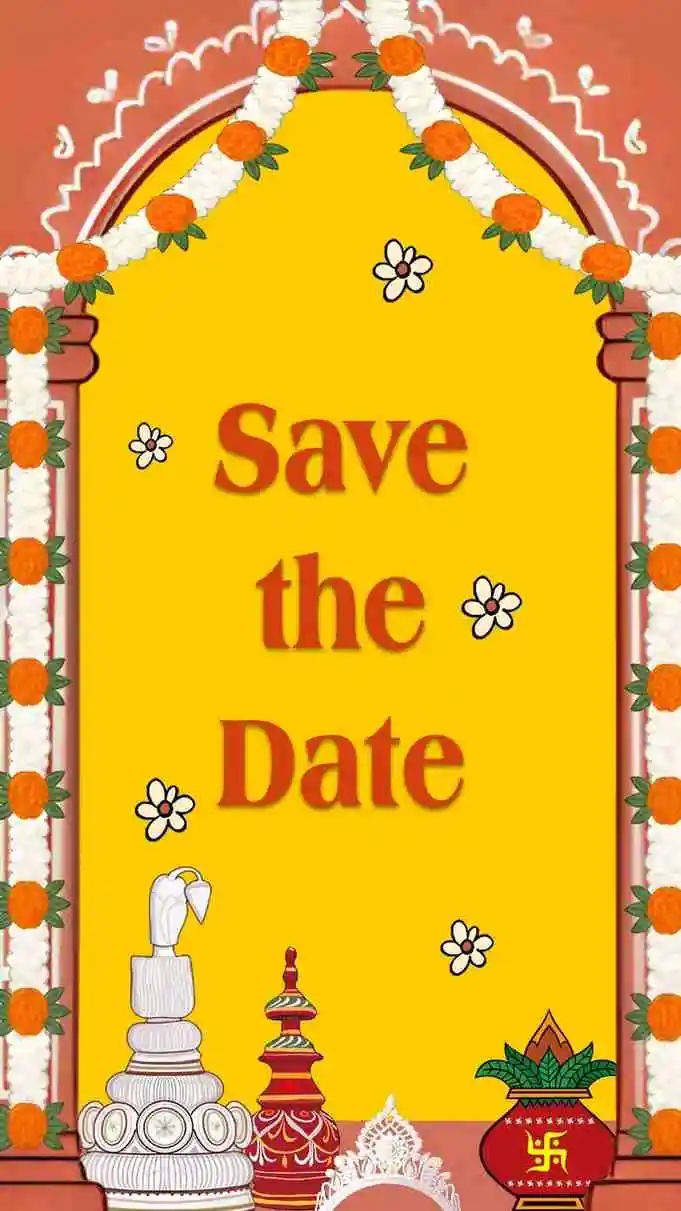 Modern Save the Date Video Templates for Weddings