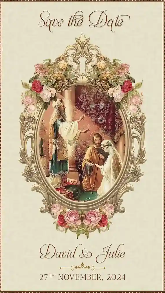 Trending Digital Christian Wedding Invitation Video Designs