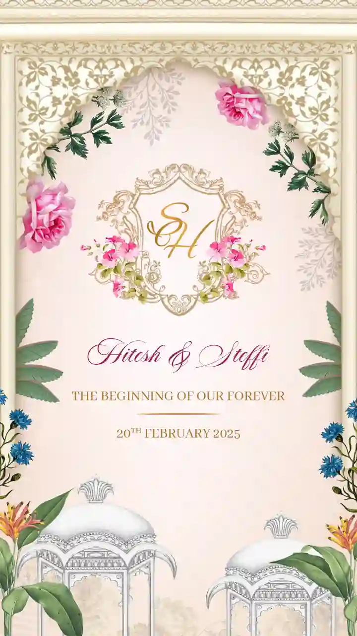 Online Download Wedding Invitation Video for WhatsApp