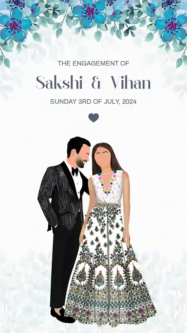 HD Engagement Party Invitation Video for Every Couple