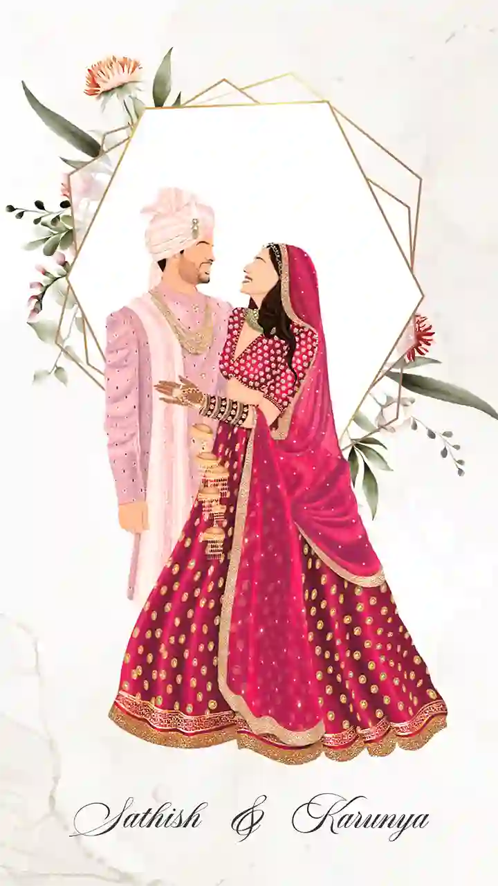 Animated Indian Wedding Invitation Video for Modern Couples