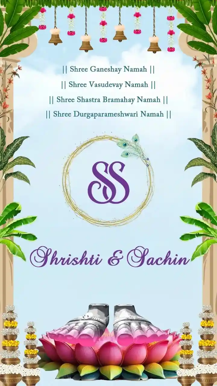 Custom Wedding Invitation Video Template Online Download