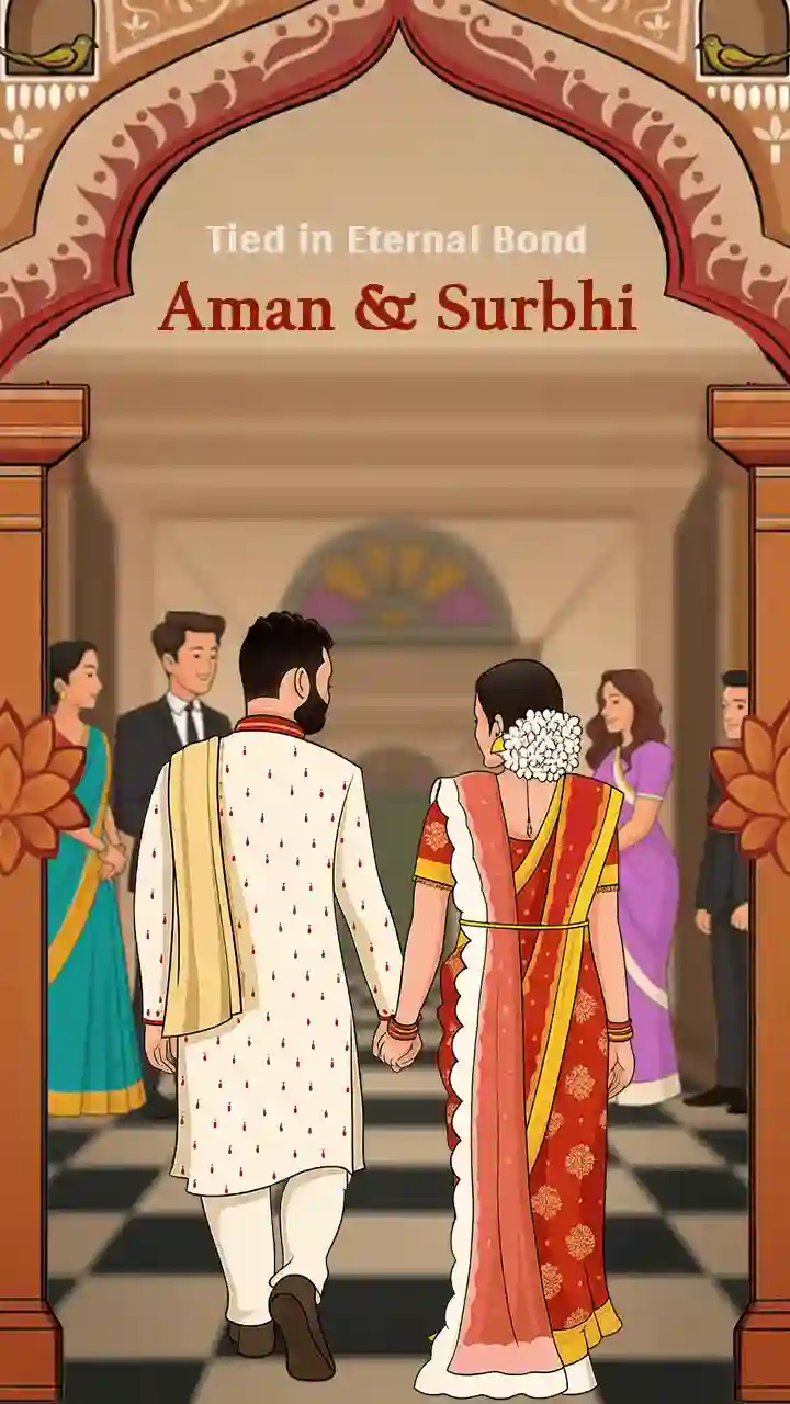 Elegant Bengali Wedding Invitation Video with Cultural Theme